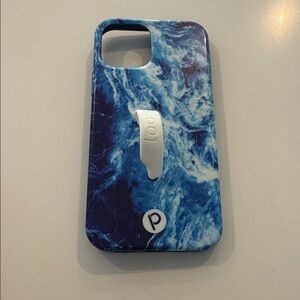 Blue Ocean Waves Loopy Apple Case - iPhone 13 Pro